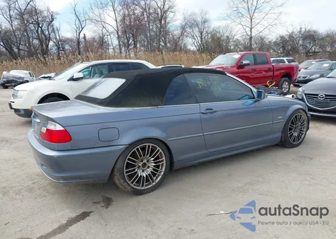 2001 BMW 325Ci z USA, uszkodzony, nr VIN WBABS33421JY41393